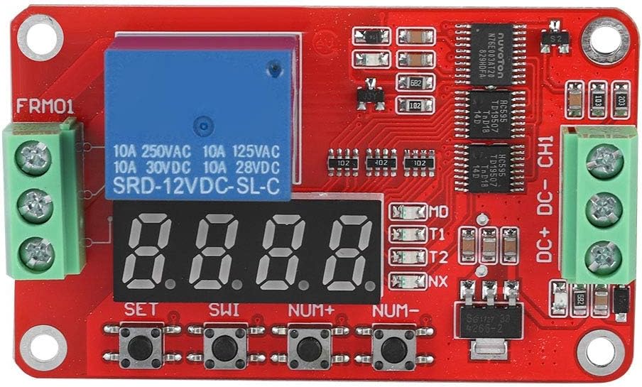 YOUTHINK 555 Timery Module, Multifunction Infinite Timingy Cycle Timer Module Automation Delay FRM01