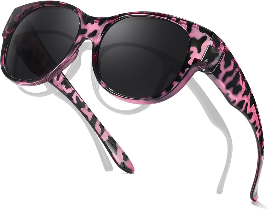 TJUTR Polarized Fit Over Sunglasses for Women UV400 Protection TS2579