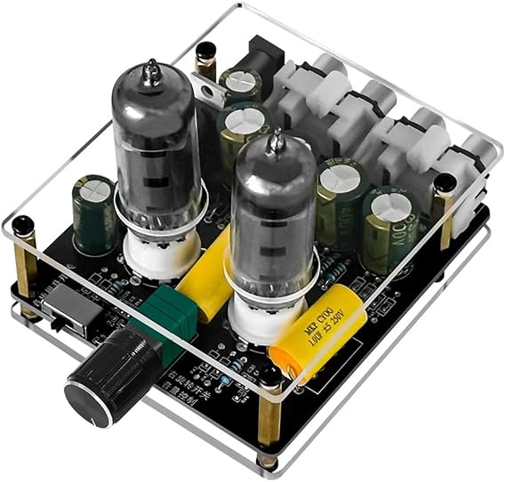 Audio Amplifier 6j3 Vacuum Tube and HIFI Preamp DC Input Bio-Buffer Speaker Upgraded Home Theater DIY