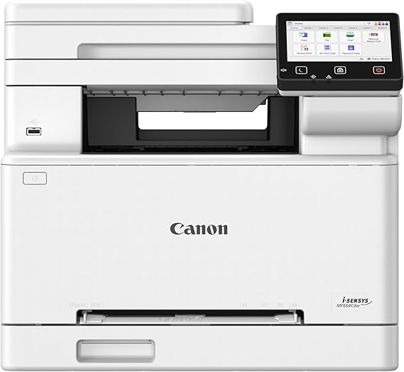 Canon i-SENSYS MF664CDW – Renkli Lazer Yazıcı – Kablosuz, Wi-Fi, PC ve Ağ Bağlantılı – A4 Yazdırma, Kopyalama ve Tarama – 33 ppm, Otomatik Çift Taraflı, Otomatik Tarama