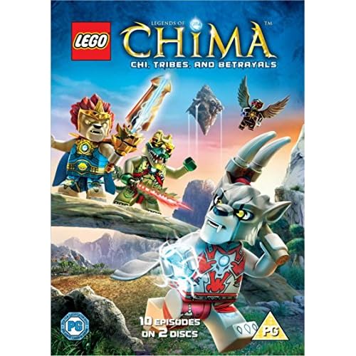LEGO: Legends Of Chima: Season 1 Part 2 [Chi, Tribes & Betrayal] [DVD] [2014]