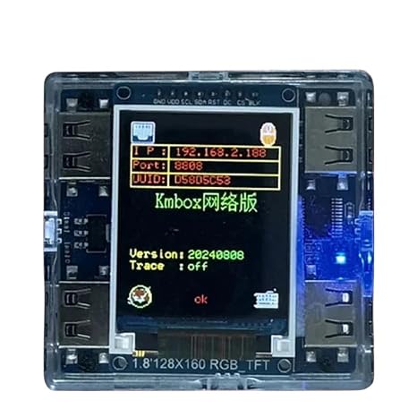 DMA Kmbox-net, Network Keyboard and Mouse Controller, Kmbox Net, Single Machine Dual Controller USaB Converter, Version New 2025 High for Reliable Electronic Component