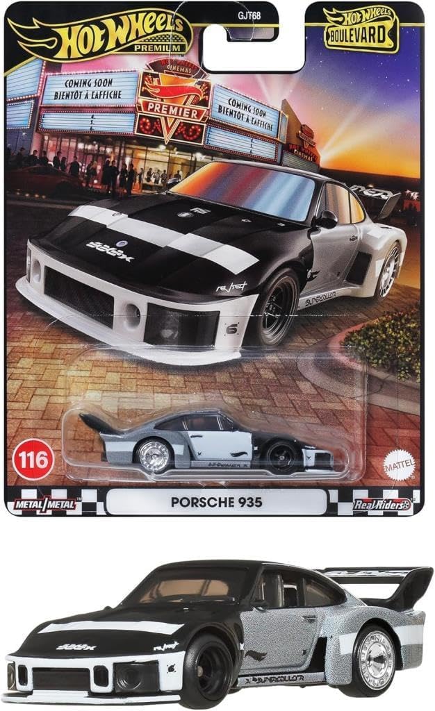 Hot Wheels Boulevard Premium Vehicles PORSCHE 935 GJT68 - JBL17
