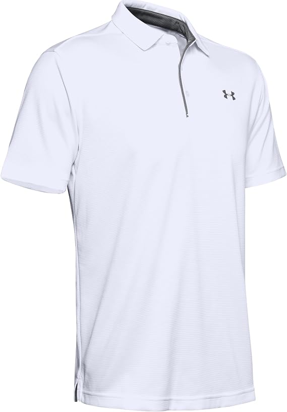 Under Armor 1290140 Tech Polo White Men's T-Shirt