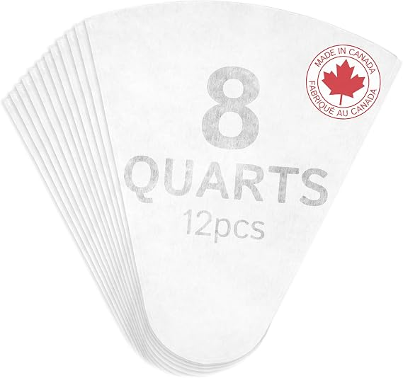 The Felt Store Reemay Maple Syrup Pre-Filter Cones -100% Food-Grade Polyester, Reusable Maple Syrup Strainers for Clear Syrup, Prolong Filter Life - Spring Maple Sugaring & DIY Syrup Making - 12 pcs