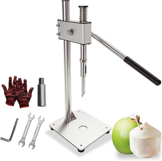 Stainless Steel Coconut Opener Manual