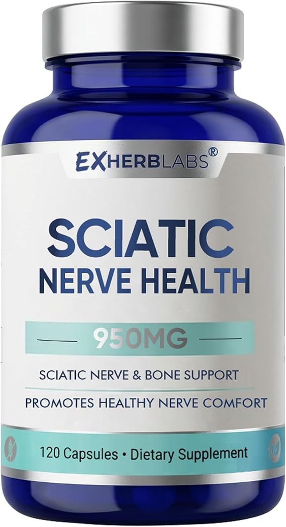 Sciatic Nerve Support Supplement - with R-Alpha-Lipoic Acid