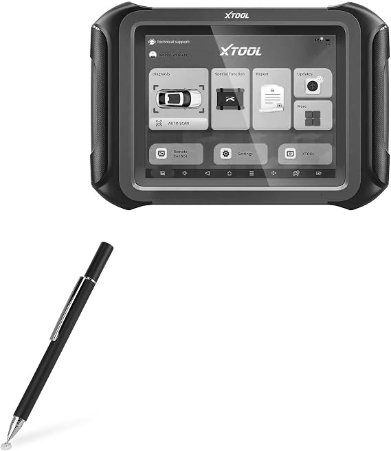 BoxWave Stylus Pen Compatible with XTool D9S Pro (9.7 in) - FineTouch Capacitive Stylus, Super Precise Stylus Pen - Jet Black