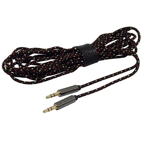 RoadKing Auxiliary Cable for Universal/Smart Phone, Black