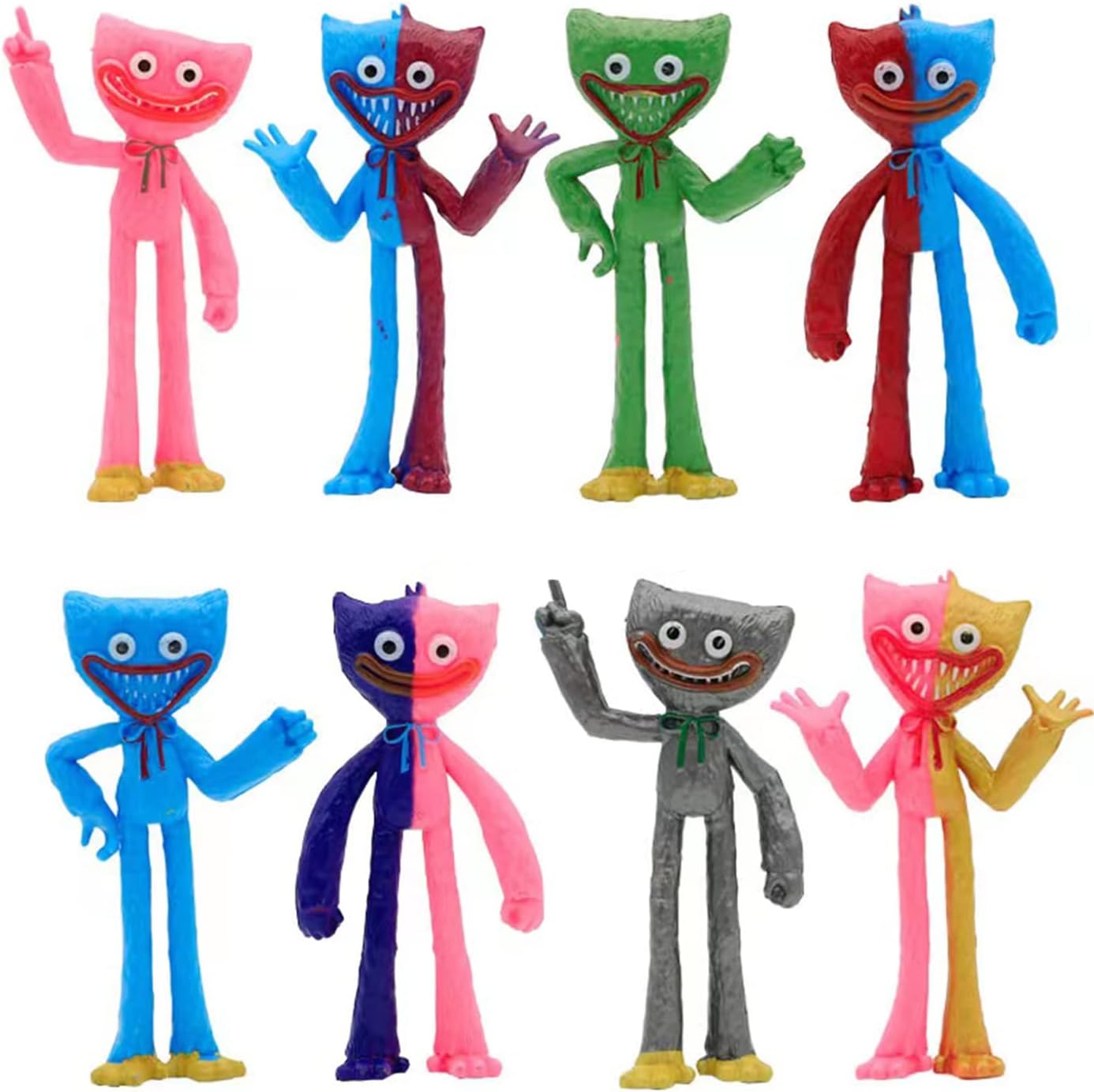 Puppy Playtime cake toppers Poppy Playtime Action Figures Toys for the Puppy Playtime party supplies