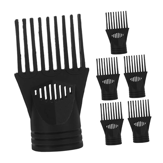 6pcs Hair Dryer Nozzle Comb Attachment Dryer Accessories Replacement Parts for Hair Styling Tools