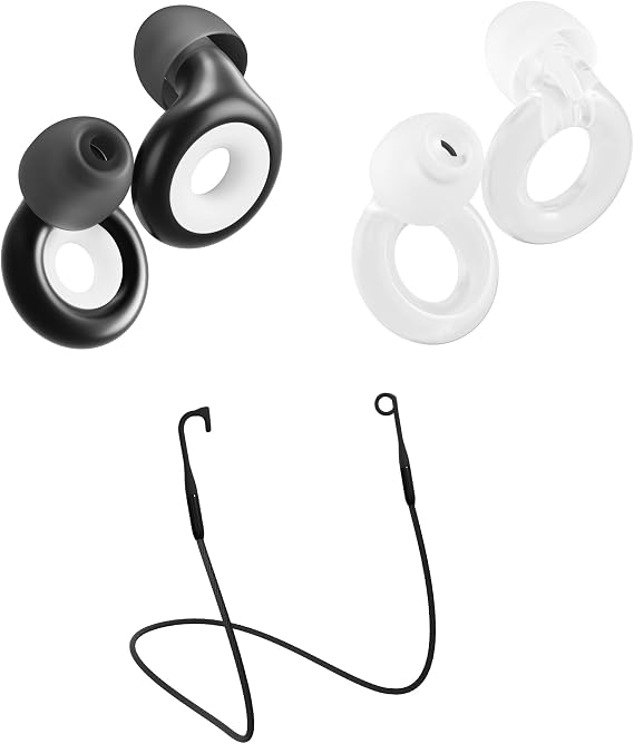 Loop Earplugs Social Link Bundle (2-Pack) Loop Experience 2 Plus + Engage 2 + Loop Link | Reusable Ear Plugs for Focus, Noise Sensitivity, Music, Events, Parenting & More | 16 dB/18 dB Noise Reducti