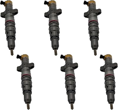 557-7627 5577627 Common Rail Fuel Injectors Fits for Caterpillar CAT 966E 966D 966F 950H 962H Loader 6PCS
