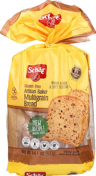 Schar Gluten Free Multigrain Bread Loaf (2 Pack)