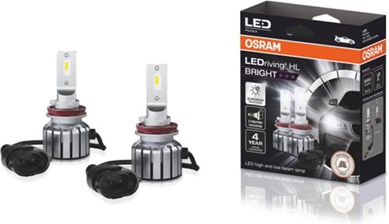 Osram H11 LED Xenon Kit 300% More Light / 12V (For 2 Headlights) 64211DWBRT-2HFB [Energy Class A] with 4 Years Warranty