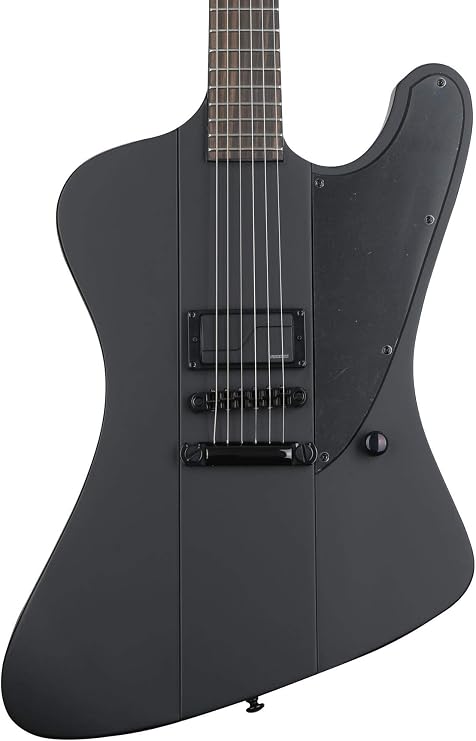 ESP LTD Phoenix Black Metal - Black Satin