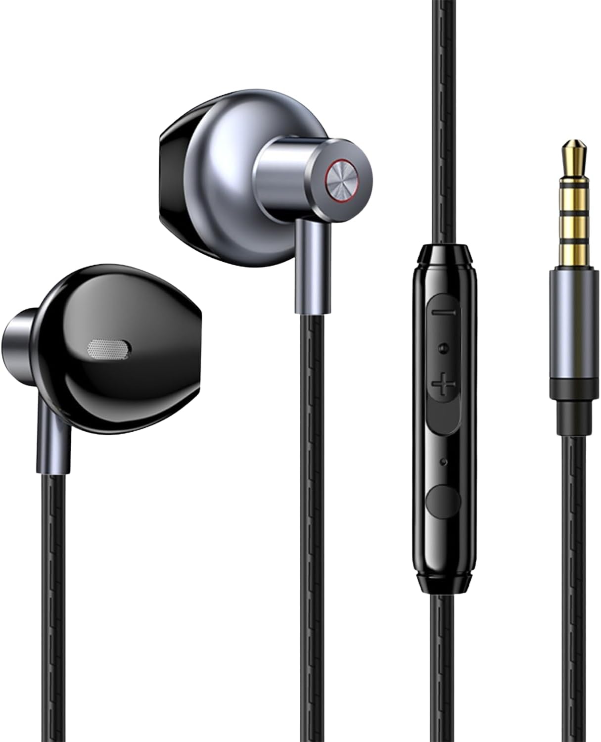 Rocoren 3.5mm Jack Girişli Mikrofonlu Kablolu Kulak İçi Kulaklık