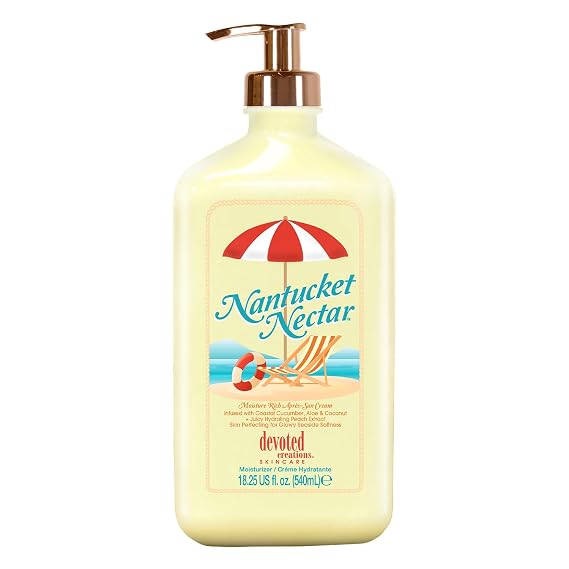 Devoted Creations Nantucket Nectar - Moisture Rich Apres-Sun Cream After Sun Body Hydrator