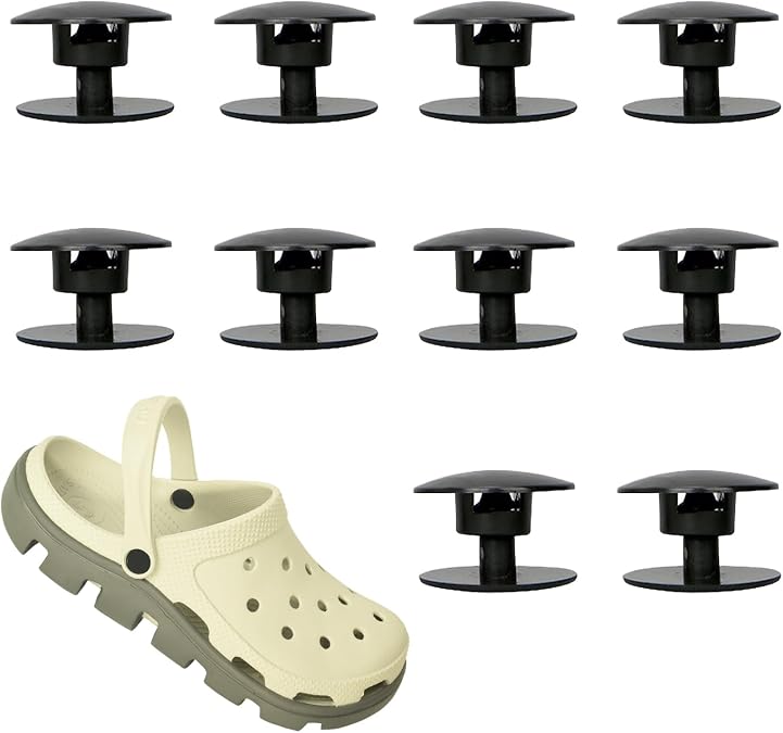 Replacement Rivets for Crocs Shoes Strap Repair for Crocs Rivet Replacements Shoe Backstrap Repair Fastener Button