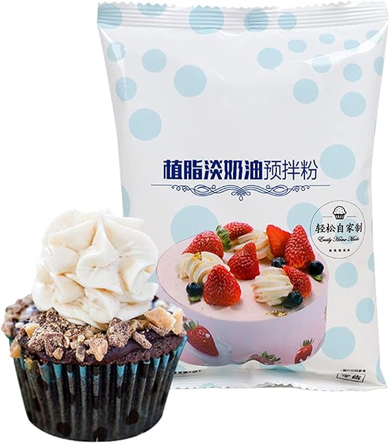 Whipped Cream Icing Mix Stabilizer Light Cream Powder Baking Manual DIY Decorating Cake Easy Whipping Cream Baking Ingredients Baking Manual DIY