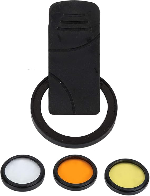 Gaeirt Fish Photography Lens, Reef Filter Camera Lens Fish Camera Lens Photography Tool Professional Lens with Macro Sea Water Filter Lens