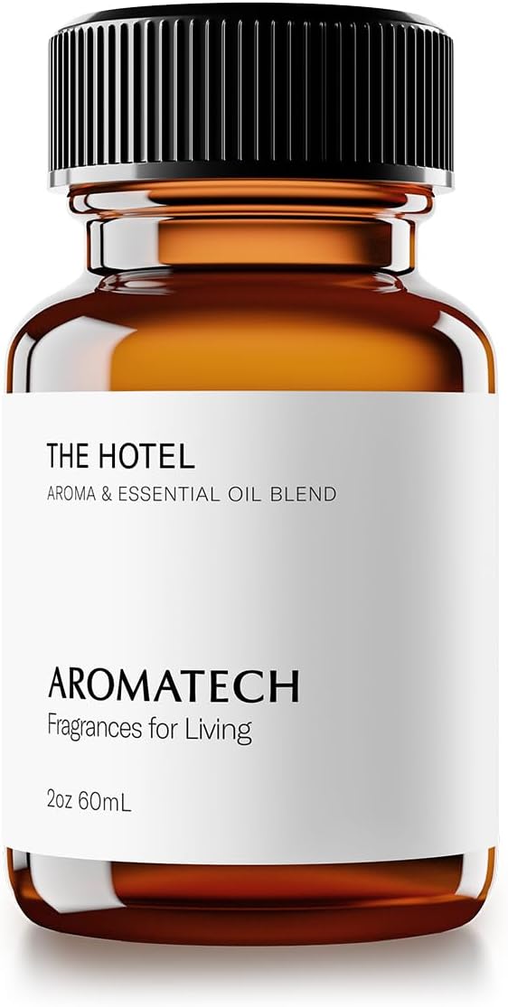AromaTech The Hotel Premium Aroma Oil Elevated & Luxurious Home Fragrance with Notes of Lavender, Citrus & Juicy Peach for Scent Diffusers, Cold-Air and UltraSonic Scent Machines 60 mL