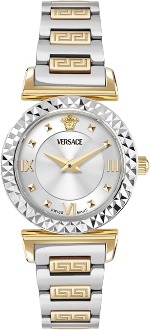 Versace Mini Vanity Leather Watch
