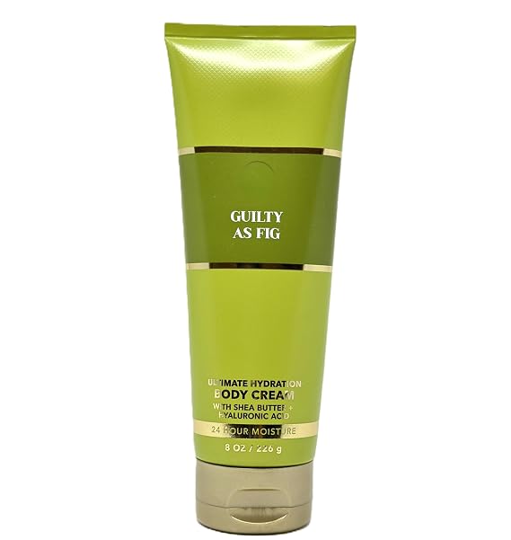 Bath and Body Ultimate Hydration Body Cream 24 Hour Moisture (8 oz / 226 g, Guilty As Fig)