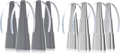 Grete Gotye 4-Pack Battery Powered Fly Fans for Tables, Outdoor Food Fan with Hook for Picnic BBQ Party
