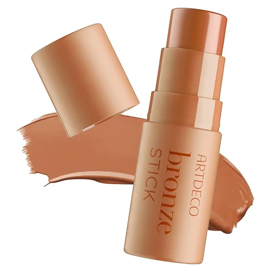 ARTDECO Bronze Stick Venice Beach Cream Bronzer with Buildable Color Easy to Blend Makeup Stick for a Natural Sun-Kissed Finish Vegan & Cruelty Free 0.17 oz