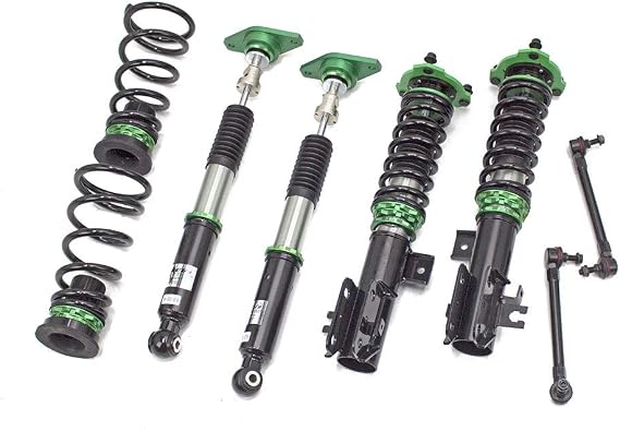 Rev9 R9-HS2-079 compatible with Mazda 3 (BM/BN) 2014-18 Hyper-Street II Coilover Kit w/ 32-Way Damping Force Adjustment Lowering Kit, 32 Damping Level Adjustment, Ride Height Adjustable