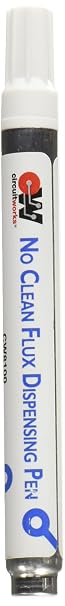 Chemtronics CircuitWorks CW8100 No Clean Flux Dispensing Pen, 9ml
