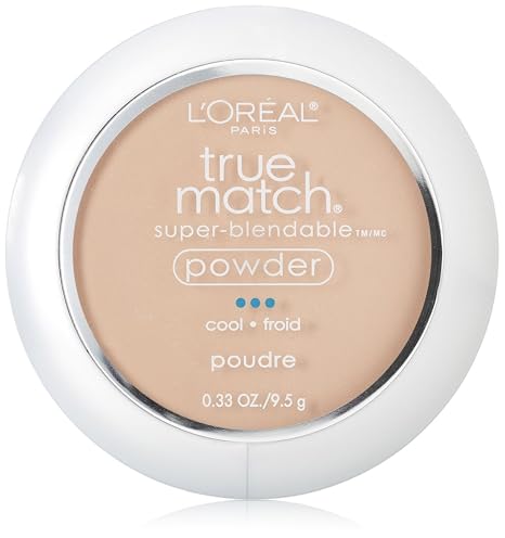 L'Oreal Paris True Match Super-Blendable Powder, Alabaster, 0.33 oz.