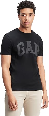 GAP Mens 2-Pack Classic Logo Tee T-Shirt