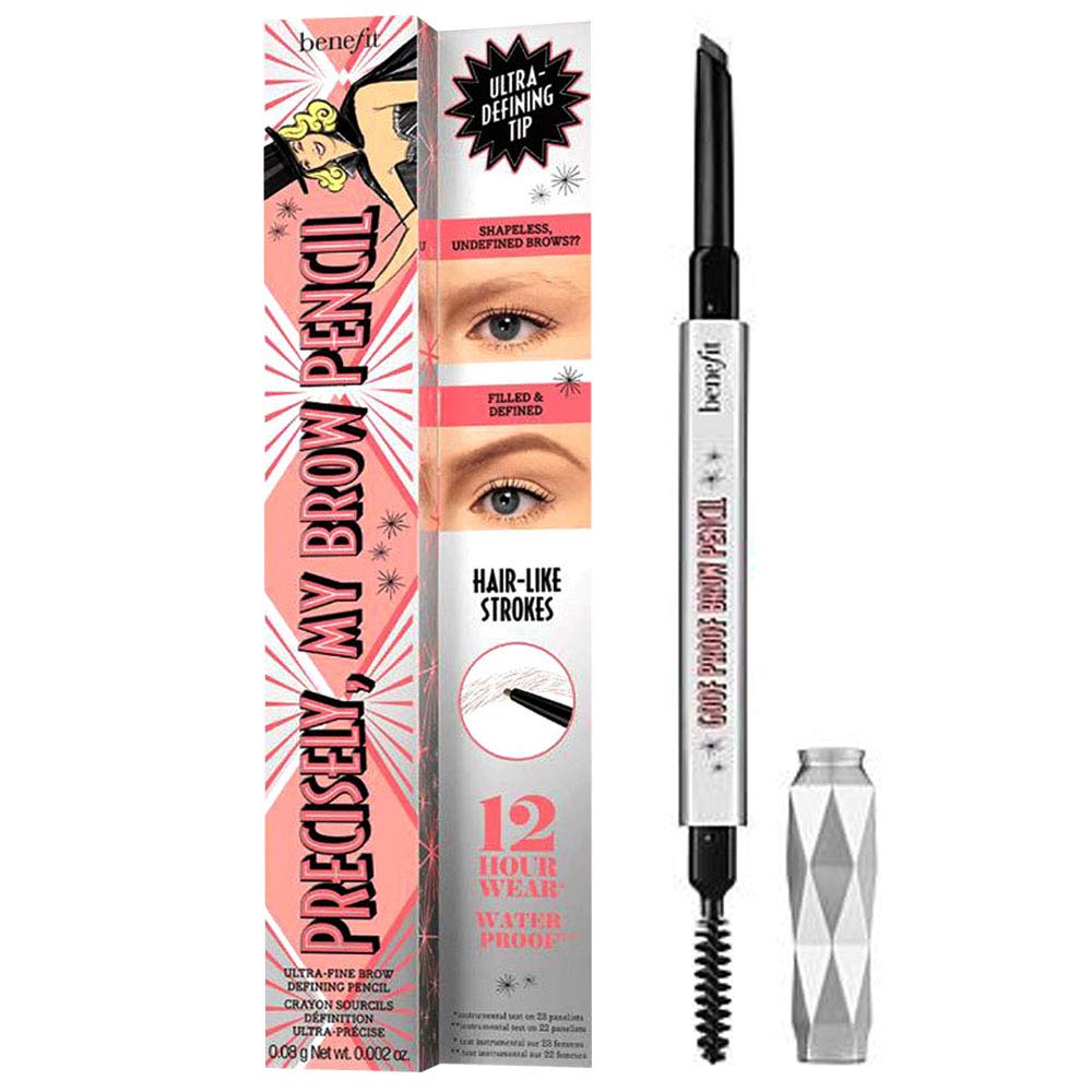 Benefit Precisely My Brow Pencil Ultra Fine Brow Defining Pencil, 0.08 g  0.002 oz Cool Grey