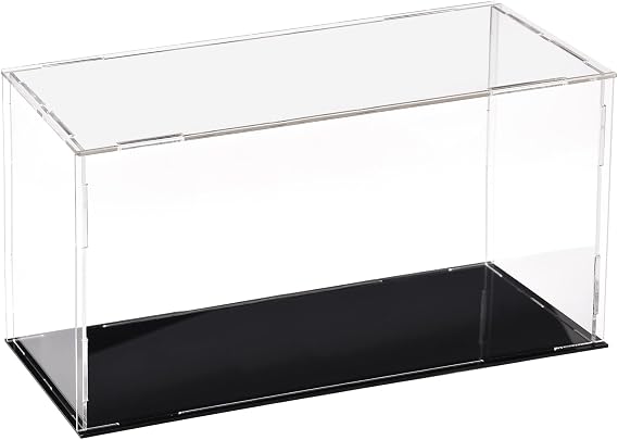 Acrylic Display Case, 30 x 10 x 15cm Dustproof Clear Showcase