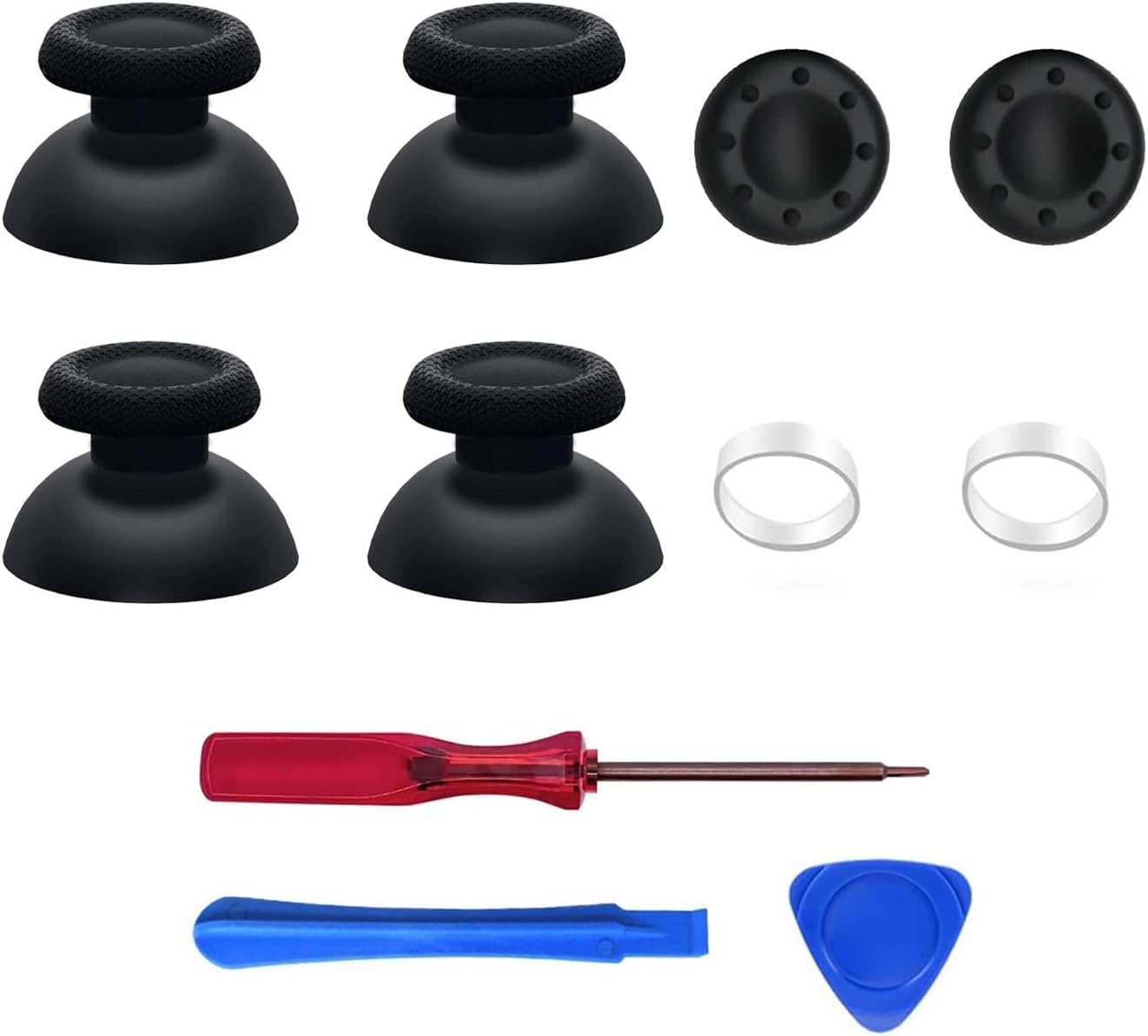 PS5 Controller 12 in 1 Repair PS5 Controller Replacement Thumbstick Compatible with ps5 Controller Compatible with Replacement Thumbstick Stick Sensor Thumbstick Module Repair Parts
