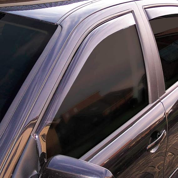 ClimAir Window Visors Dark compatible with Dacia Duster II 2018-2023