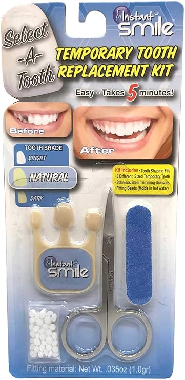 Natural White Select A Tooth Instant Fast & Easy Teeth Repair Kit