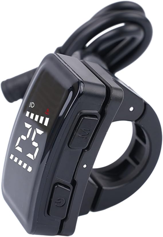 Electric Bike LCD Display, LCD Display Meter, DZ40 LCD Display E Bike Screen, E-Bike Display Meter Control Panel Electric Scooter Panel Screen for Electric Bikes