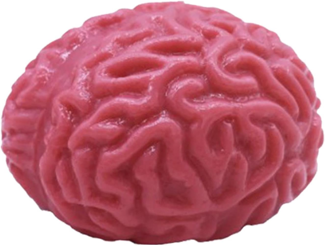 Brain Stress Toy | Realistic Halloween Squishy Toys - Fake Brain Stress Balls, Soft Gel Fake Organ for Halloween Party Accessories, Stress Relief, Hand Exercise