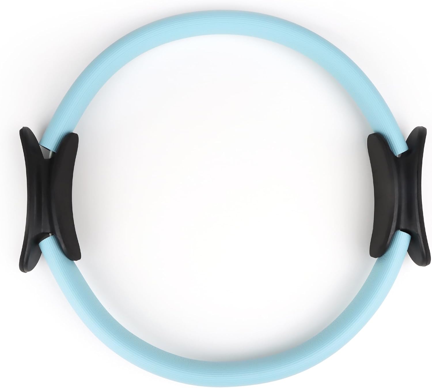 Phoenix Fitness Pilates Ring,Double Handle Exercise Circle Fitness Magic Circle Resistance Ring Dual Grip for Yoga Core Training,15 Inch