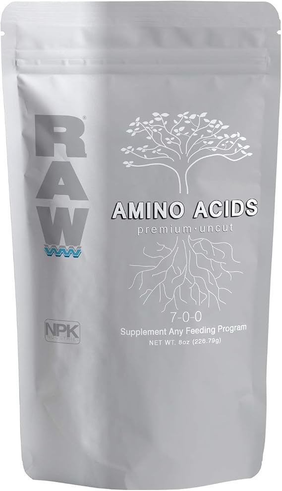 RAW Amino Acids Premium Plant Nutrient Supplement