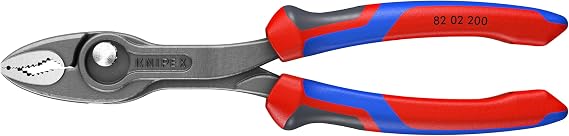KNIPEX Tools 82 02 200 SBA TwinGrip Pliers, 8"