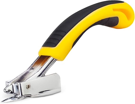 Staple Remover, Staple Puller Tool with Ergonomic Handle, Upholstery and Construction Heavy Duty Staple Removers for Removing All Kinds of Nails in Furniture, Floor, Wooden Box, Photo Frame, Carpet