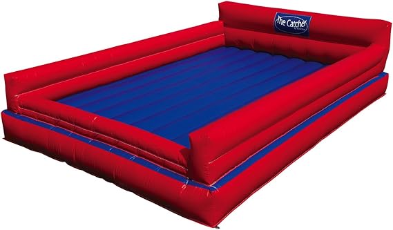 Tumbl Trak Catcher, Red and Blue, 9-Feet Width x 14-Feet Length x 14-Inch Height