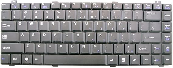 KB.INT0S.020 New Genuine Gateway M-16 M-63 M-67 M-68 M-73 M-78 Series Black Keyboard