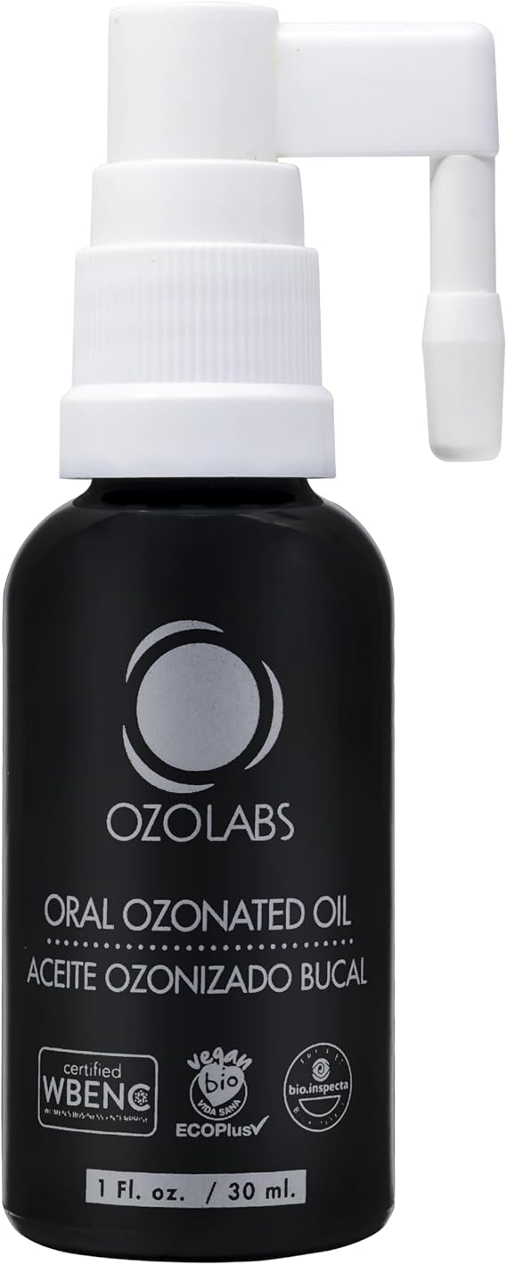 OZOLABS Oral Ozonated Formula Organic Ozone Oil for Teeth & Gums 30ml