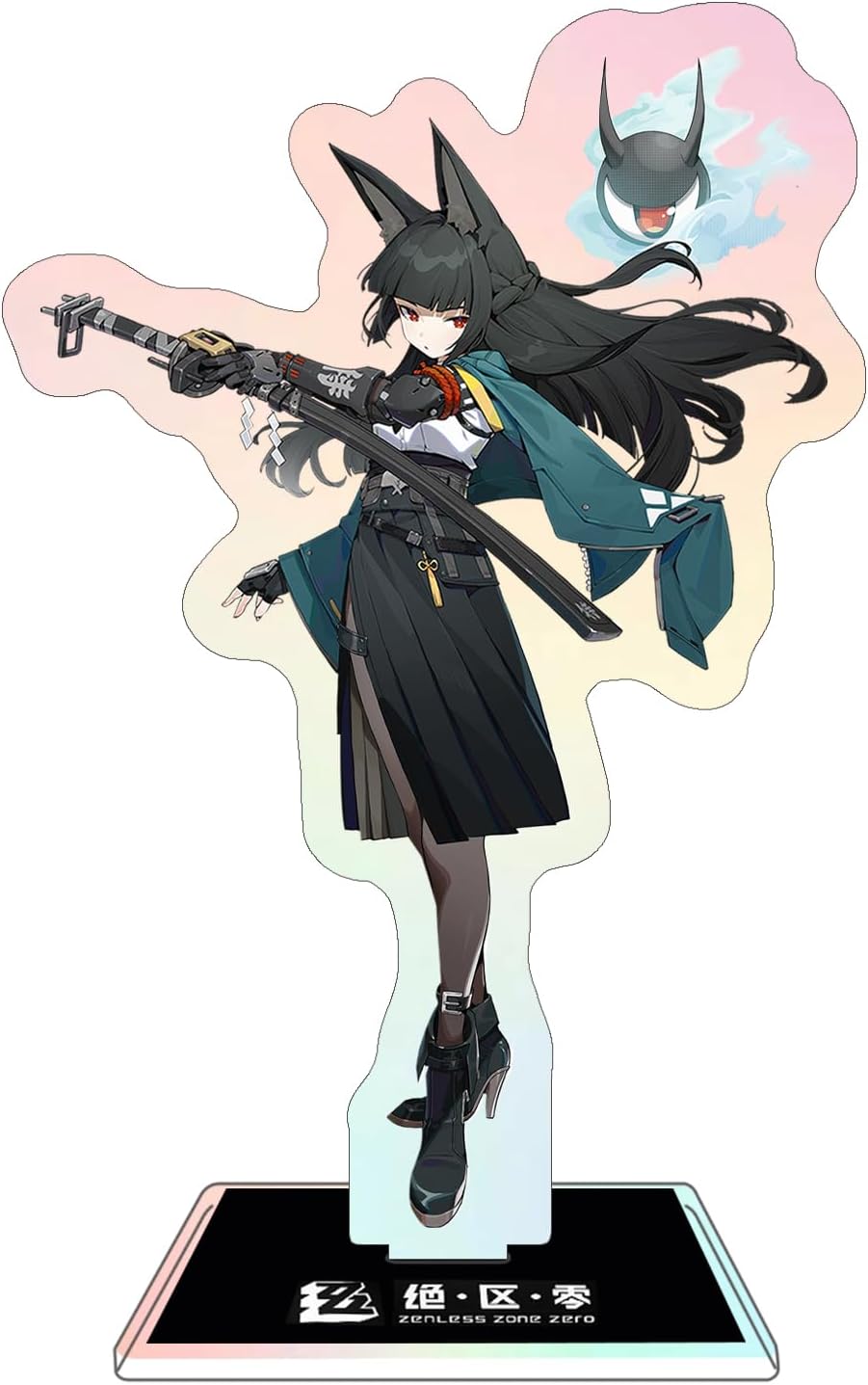 Rainteam Zenless Zone Zero Characters Acrylic Stand Figure,Colorful and Exquisite Character Design for Game Fans' Collection Hoshimi Miyabi