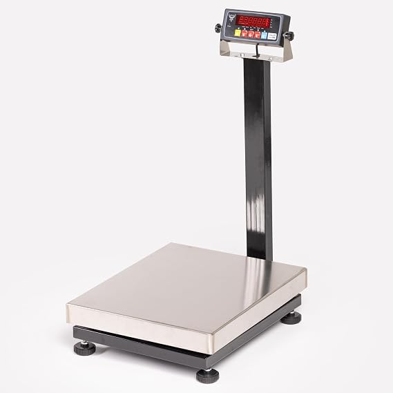 PEC Digital Industrial Bench Scale, 600 lb 12"x16" Platform 0.02lb Readability